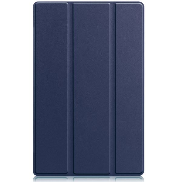 imoshion Coque tablette Trifold Lenovo Tab M10 Plus (3rd gen) - Bleu foncé