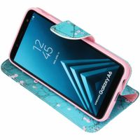 Coque silicone design Samsung Galaxy A6 (2018) - Blossom