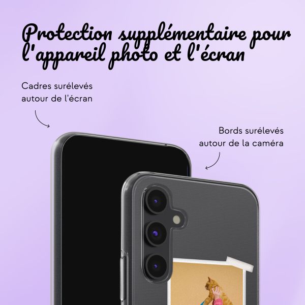 Coque personnalisée avec pellicule N°2 Samsung Galaxy A54 (5G) - Transparent