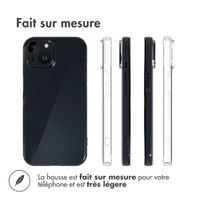 Accezz Coque Clear iPhone 15 - Transparent