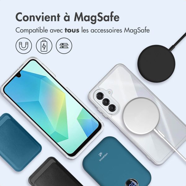 imoshion Coque arrière de protection avec MagSafe Samsung Galaxy A16 - Transparent