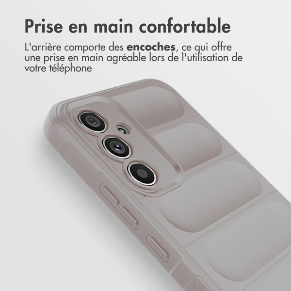 imoshion Coque arrière EasyGrip Samsung Galaxy A54 (5G) - Gris