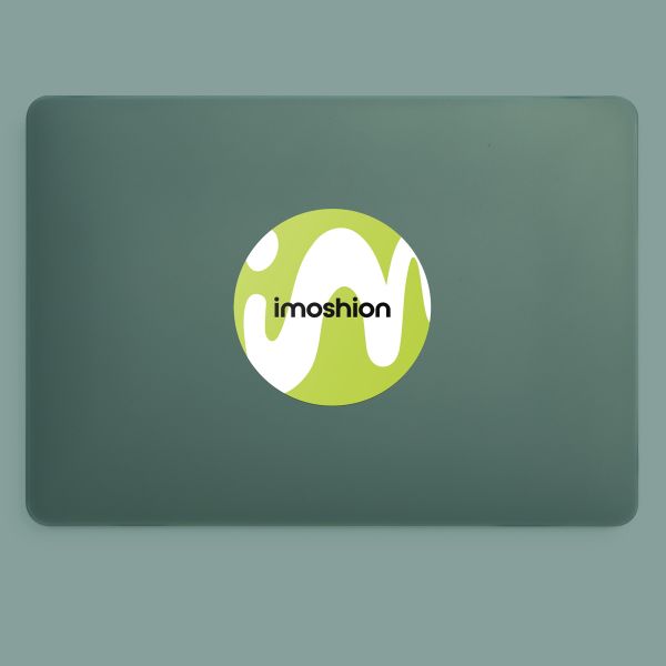 imoshion Coque Laptop Apple MacBook Air 13 pouces (2022 / 2024 M3 chip / 2025 M4 chip) - Vert foncé