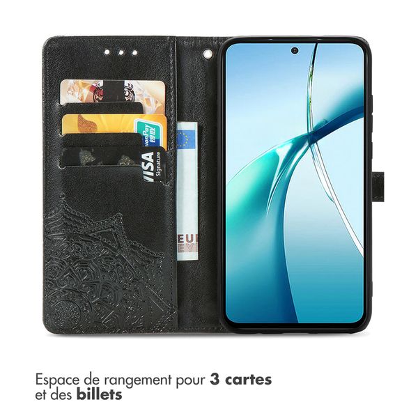 imoshion Etui de télephone Mandala Motorola Edge 70 - Noir