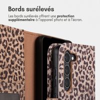 imoshion Étui de télephone portefeuille Design Samsung Galaxy S23 - Leopard Mood