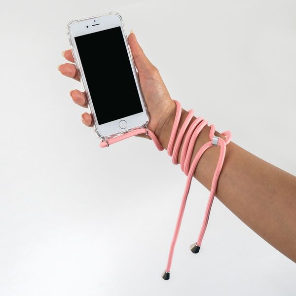 imoshion Coque avec cordon Apple iPhone 8 Plus / 7 Plus - Rose