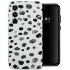 Selencia Coque arrière Vivid Samsung Galaxy A55 - Trendy Leopard