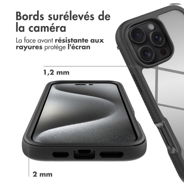 imoshion Coque 360° Full Protective Apple iPhone 16 Pro Max - Noir