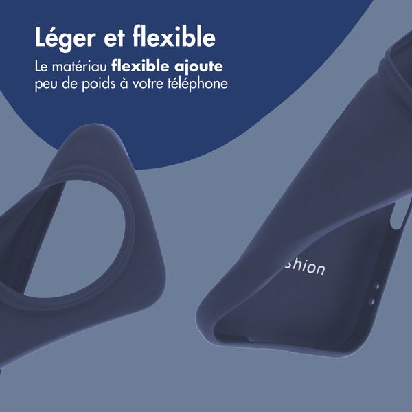 imoshion Coque Couleur Honor Magic8 Pro - Bleu foncé