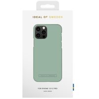 iDeal of Sweden Seamless Case Backcover iPhone 12 (Pro) - Sage Green