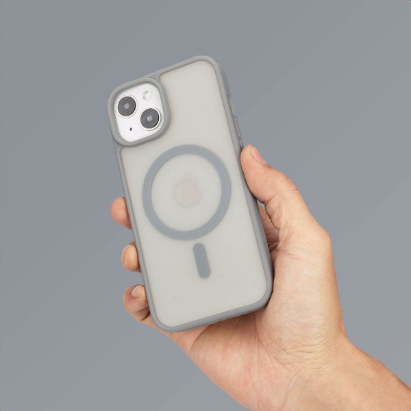 imoshion Coque Color Guard avec MagSafe iPhone 13 / 14 - Gris