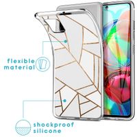 imoshion Coque Design Samsung Galaxy A71 - White Graphic