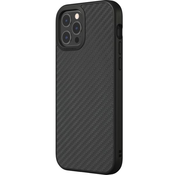 RhinoShield Coque SolidSuit iPhone 12 (Pro) - Carbon Fiber