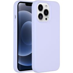 Accezz Coque Liquid Silicone Apple iPhone 13 Pro - Violet