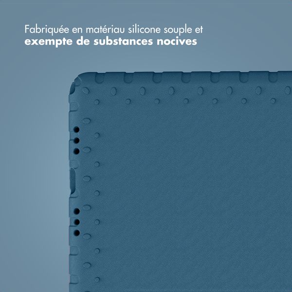imoshion Coque kidsproof avec poignée Lenovo Tab M11 - Bleu foncé
