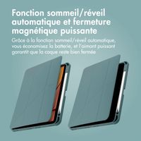 imoshion Coque tablette Origami iPad Air 13 pouces (2025) M3 / (2024) M2 - Vert foncé