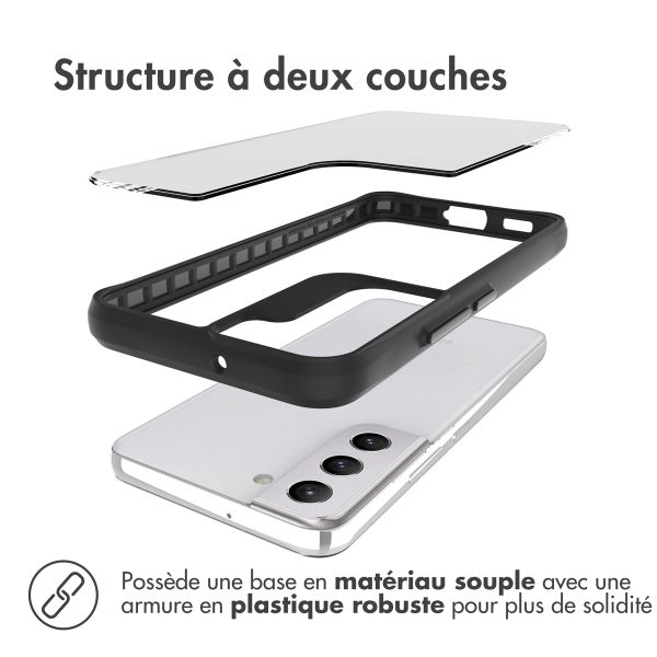 imoshion Coque Rugged Hybrid Samsung Galaxy S22 - Noir