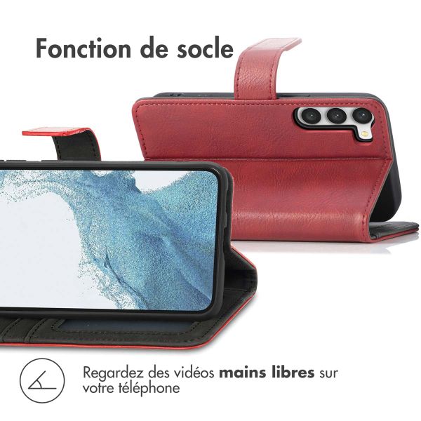 imoshion Étui de télephone portefeuille Samsung Galaxy S23 - Rouge