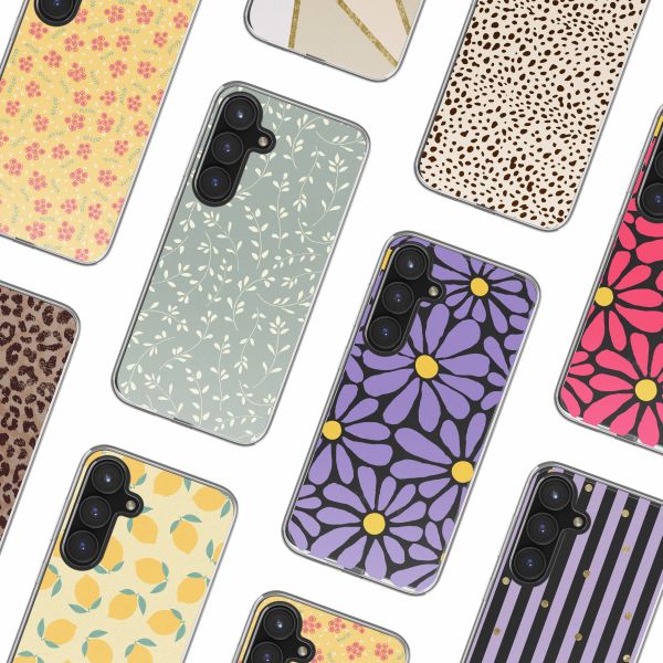 imoshion Coque Design Samsung Galaxy S24 FE - Smoke Green Flowers