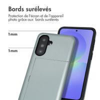 imoshion Coque arrière avec porte-cartes Samsung Galaxy A37 (5G) - Vert