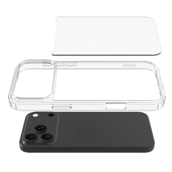 Accezz Coque Xtreme Impact Apple iPhone 17 Pro Max - Transparent