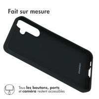 imoshion Coque Couleur Samsung Galaxy A55 - Noir