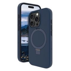 dbramante1928 Coque Iceland Ultra D3O avec MagSafe Stand iPhone 16 Pro Max - Bleu