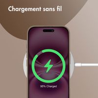 imoshion Coque Couleur Apple iPhone 16 - Marron