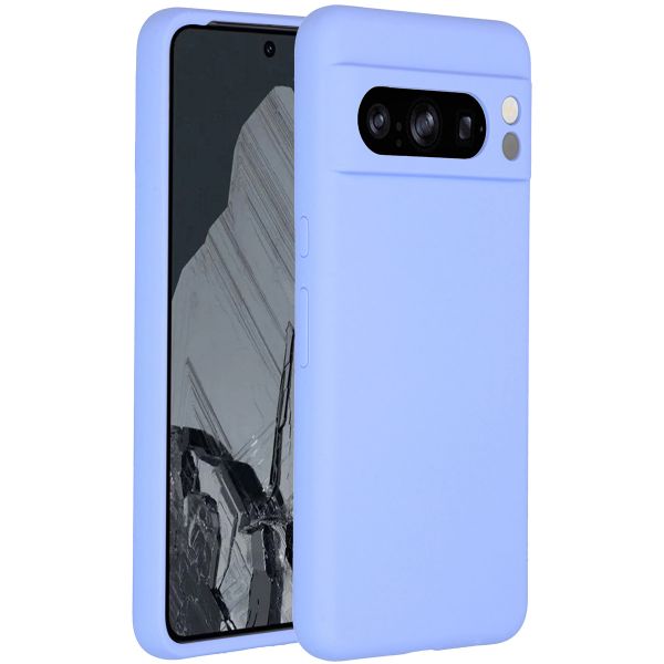 Accezz Coque Liquid Silicone Google Pixel 8 Pro - Violet