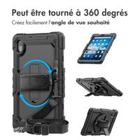 imoshion Coque tablette avec dragonne et bandoulière Lenovo M10 HD (2nd gen) - Noir