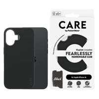 CARE by PanzerGlass Coque Fashion MagSafe Apple iPhone 16 - Noir