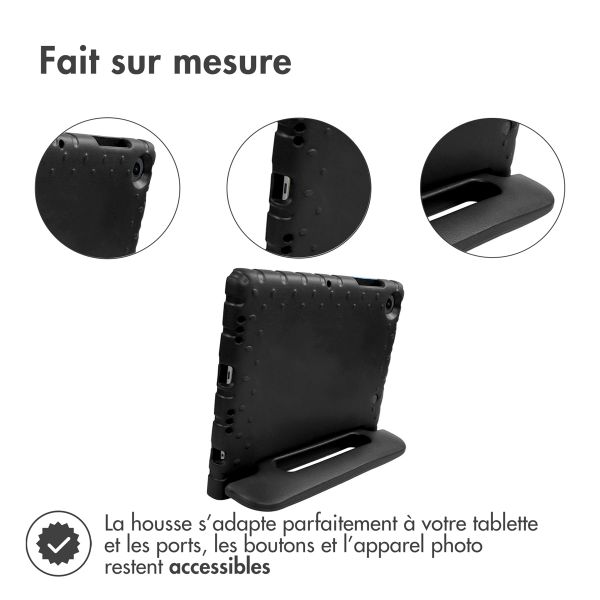 imoshion Coque kidsproof avec poignée Samsung Galaxy Tab A8 - Noir