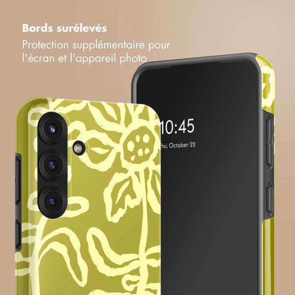 Selencia Coque arrière Vivid Samsung Galaxy S25 - Chalky Bloom