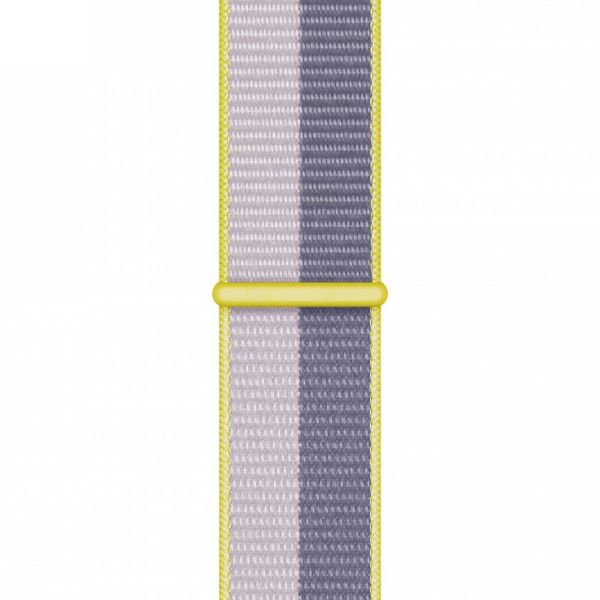 Apple Bracelet Sport Loop Apple Watch Series 1 t/m 9 / SE (38/40/41 mm) | Series 10 / 11 (42 mm) - Lavender Gray