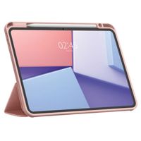 Spigen Coque tablette Urban Fit iPad Pro 11 (2024) M4 - Rose Dorée