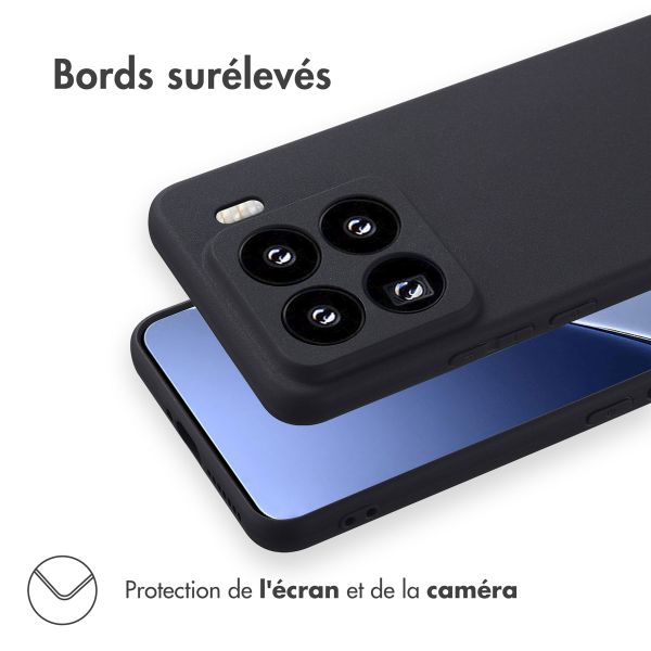 imoshion Coque Couleur Xiaomi 15 Pro - Noir