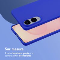 imoshion Coque Couleur Samsung Galaxy S25 Edge - Cobalt Blue