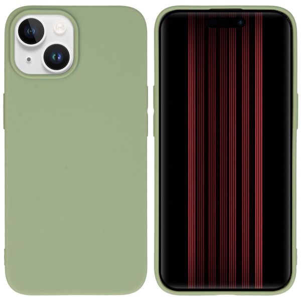 imoshion Coque Couleur iPhone 15 - Olive Green