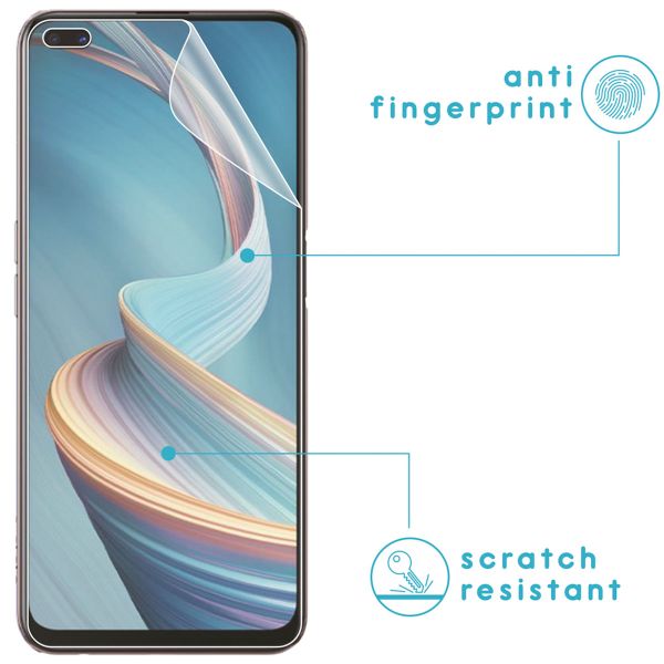 imoshion Protection d'écran Film 3pack Oppo Reno4 Z 5G