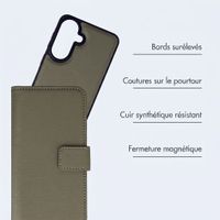 imoshion Étui portefeuille luxe 2-en-1 amovible Samsung Galaxy A37 (5G) - Vert