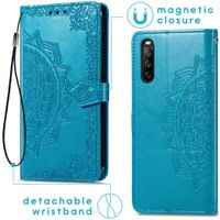 imoshion Etui de télephone Mandala Sony Xperia 10 III - Bleu clair