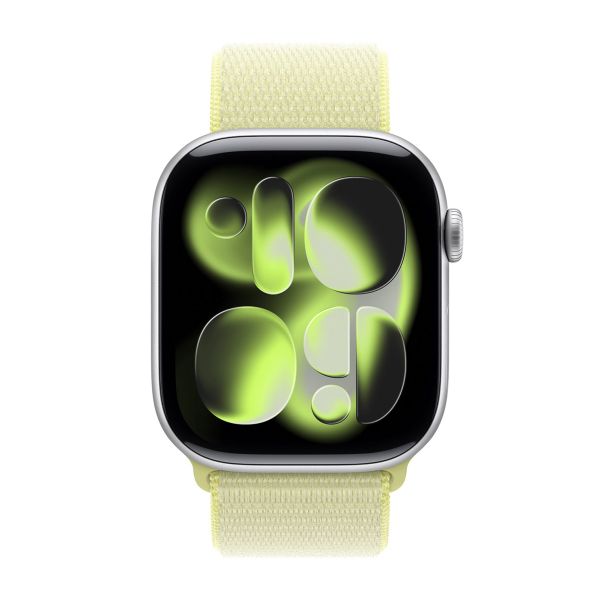 Apple Bracelet Sport Loop Apple Watch Series 1 t/m 11 / SE / Ultra (44/45/46/49 mm) - Neon Yellow