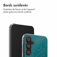 imoshion  Coque Design Samsung Galaxy A55 - Topo Turquoise