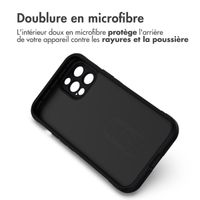 imoshion Coque arrière EasyGrip iPhone 12 Pro Max - Noir