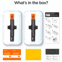 Spigen Protection d'écran en verre trempé GLAStR Privacy Applicator Apple iPhone 13 / 13 Pro