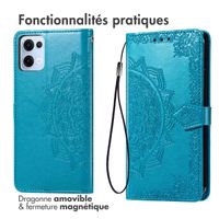 imoshion Etui de télephone Mandala Oppo Reno 13 - Turquoise