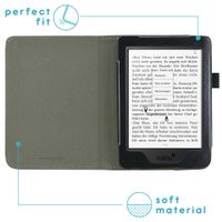 imoshion Étui de liseuse portefeuille en cuir végan Tolino Page 2 - Noir