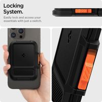 Spigen Porte-cartes avec MagSafe Lock Fit - Black