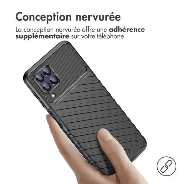 imoshion Coque Arrière Thunder Samsung Galaxy M53 - Noir