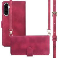 imoshion Etui de téléphone portefeuille avec cordon Samsung Galaxy A36 - Rouge